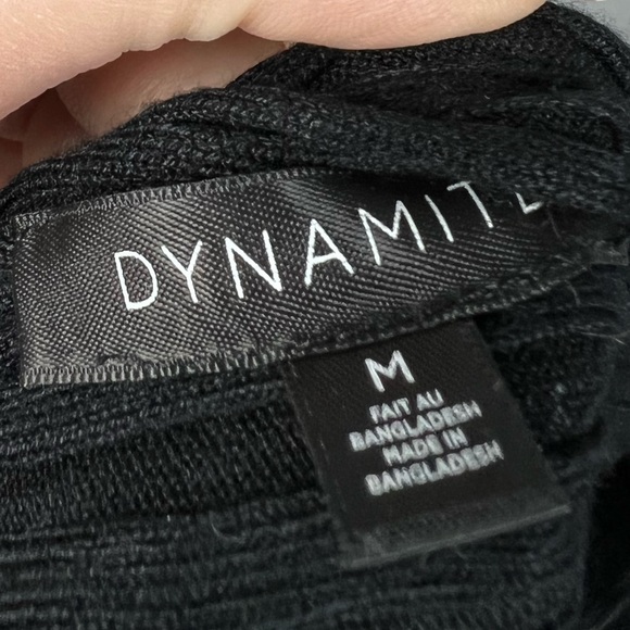 ❌SOLD❌ Dynamite Twist Open-Back Sweater Bodysuit - Picture 5 of 8